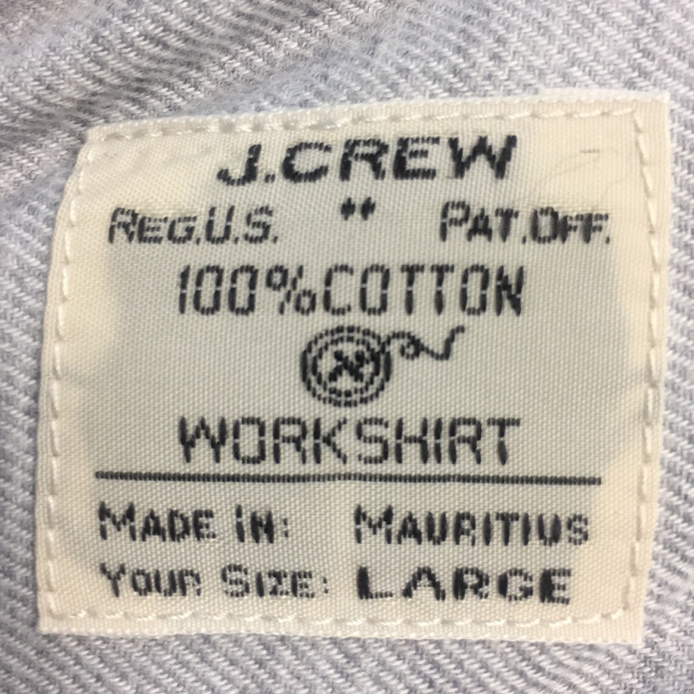 Men’s 100% cotton work shirt